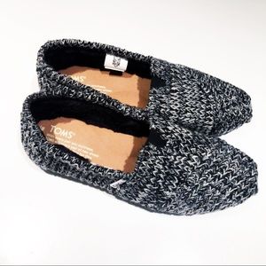 TOMS Sweater-Knit Alpargatas - Like New!